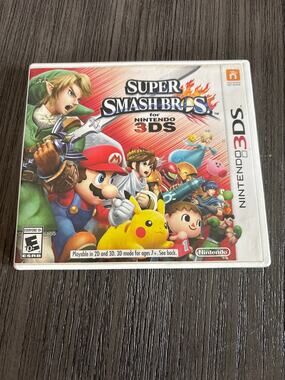 Super Smash Bros for Nintendo 3DS - Complete With Box & Manual - Great Condition